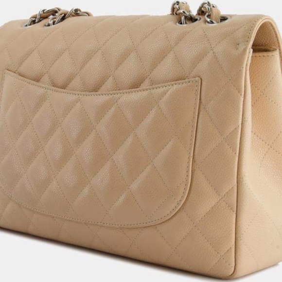 BNWT CHANEL DOUBLE FLAP  Light Beige #20389417 - Picture 3 of 16